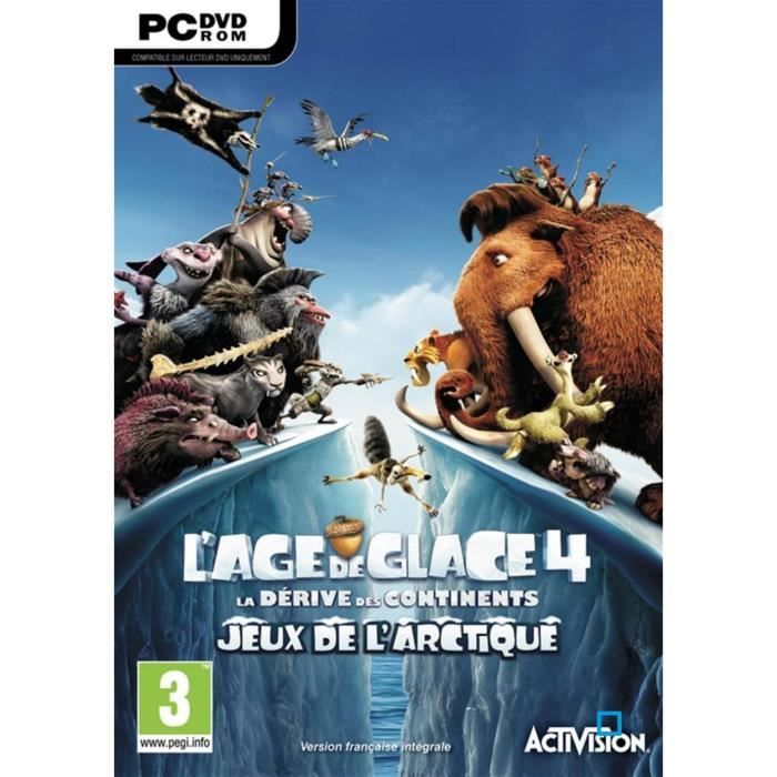 LÂGE DE GLACE 4 LA DÉRIVE DES CONTINENTS / Jeu PC