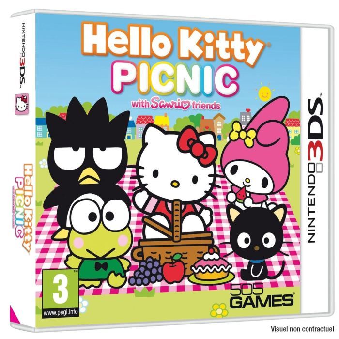 Hello Kitty Picnic 3ds - vue 2