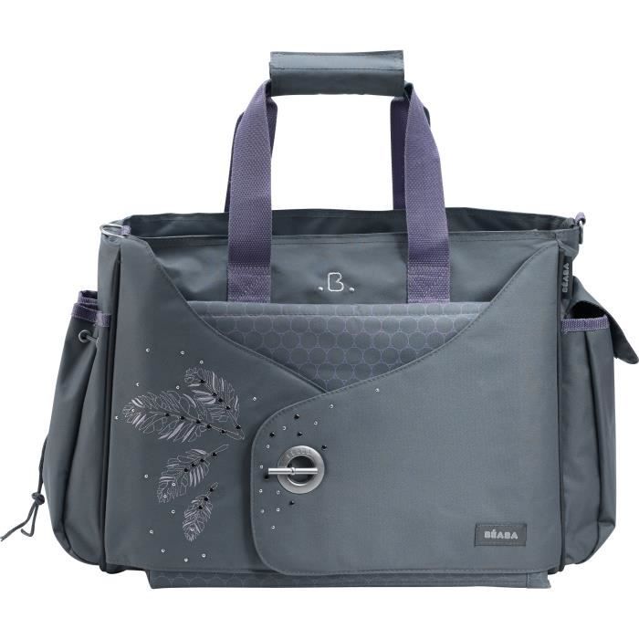 BEABA Sac a langer Sydney Gris et Paume Cdiscount Puericulture Eveil bebe
