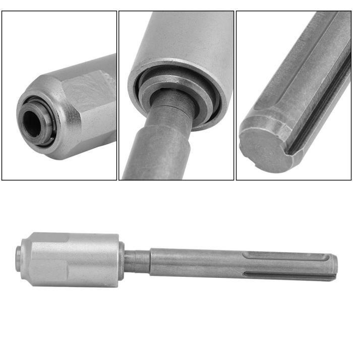 Adaptateur SDS Max à SDS Plus Outil de conversion de foret de mandrin Outil rapide-TIP