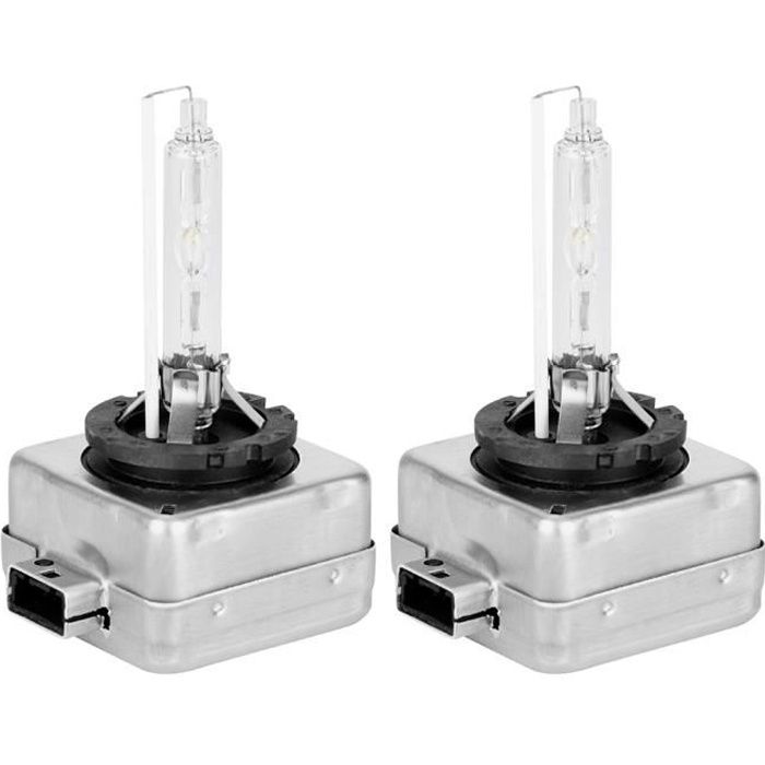 Ampoule blanche de voiture, remplacement blanc lumineux d'ampoule au xénon de 2pc D1S 12V 6000K 35W