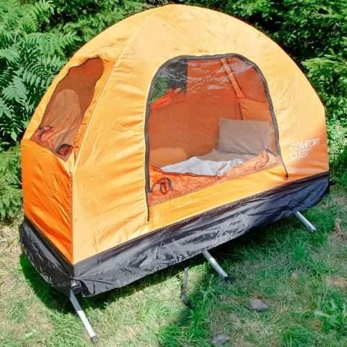 Tente pour 1 place Tente avec Lit de camp