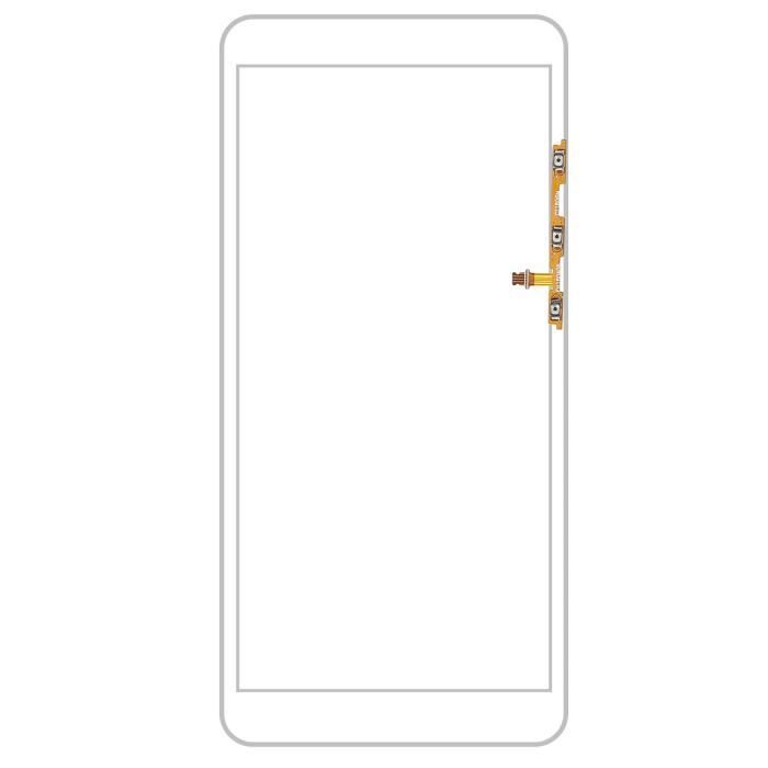 Nappe Huawei Y6 2019 / Honor 7 Bouton On / Off / Volume Power Allumage Noir