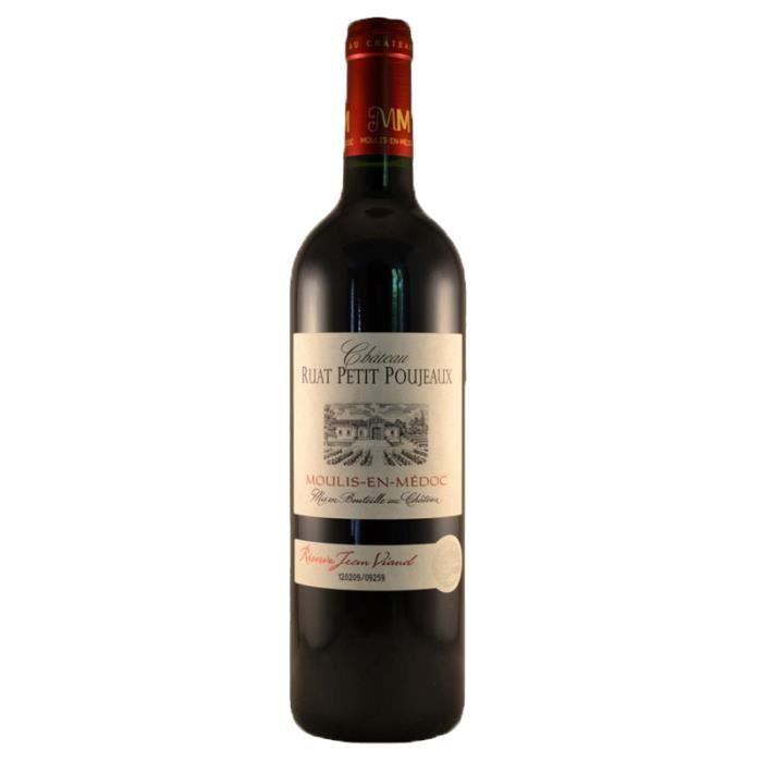 Château RUAT PETIT POUJEAUX Réserve MDC (récoltant) 2014 AOP MOULIS -Vin rouge de Bordeaux - 75cl