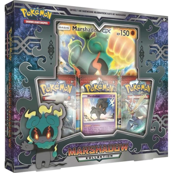 Packs et sets de cartes à collectionner PoKéMoN Company International 25967 – PKM marshadow Boîte 236189