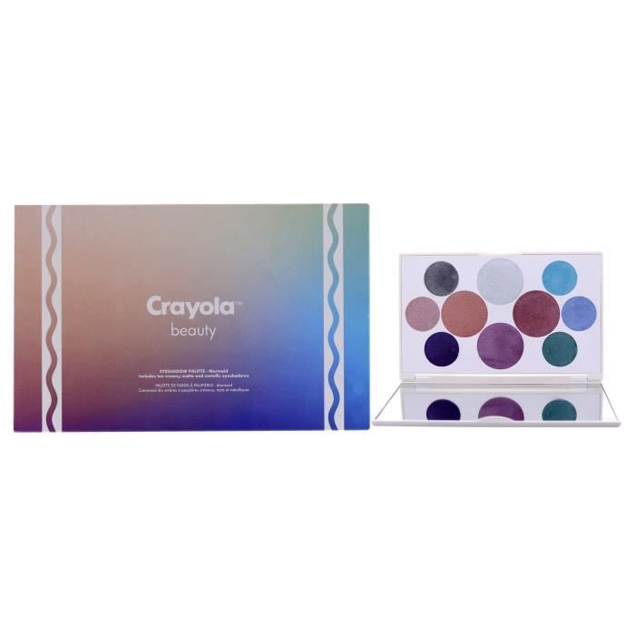 Eyeshadow Palette - Mermaid by Crayola for Women - 0.63 oz Eyeshadow