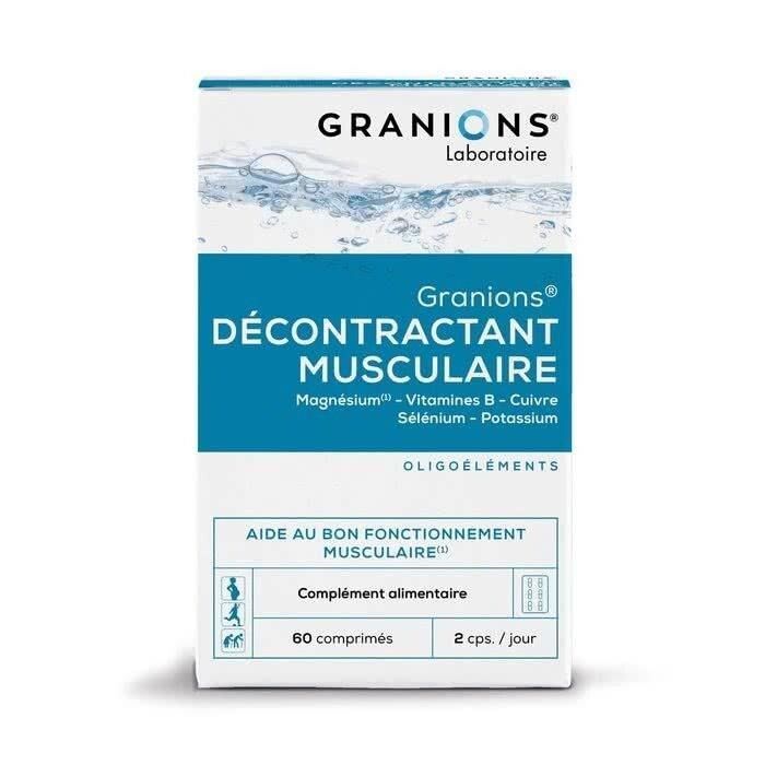 GRANIONS® DÉCONTRACTANT MUSCULAIRE - PRÉSENTOIR PLEIN X6