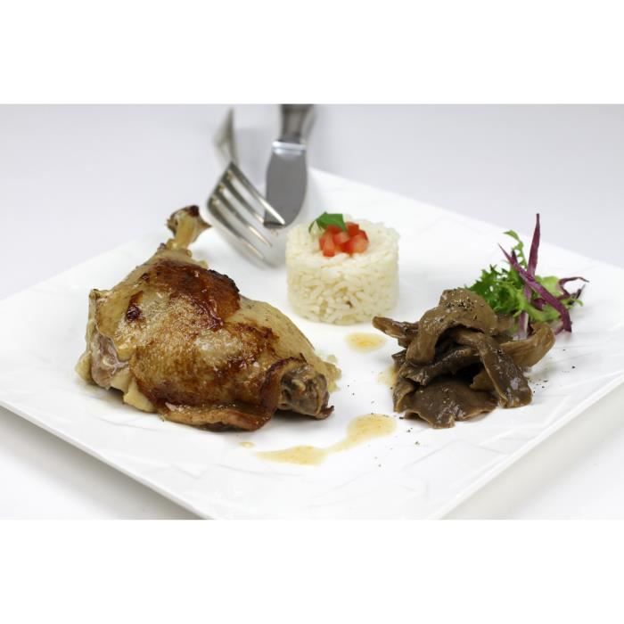 Cuisses de canard aux Pleurotes 890 grs
