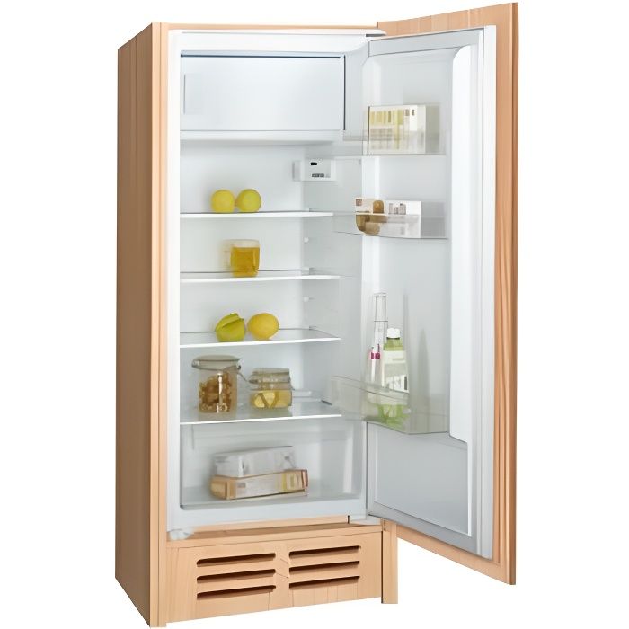 Réfrigérateur A+ 4* intégrable 186L