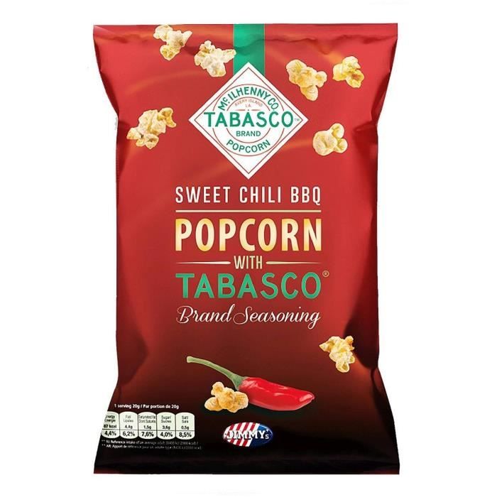Pop corn Tabasco BBQ 90g