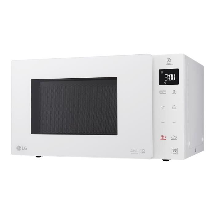 LG NeoChef MH6535GPH Four micro-ondes grill pose libre 25 litres 1150 Watt blanc luxe