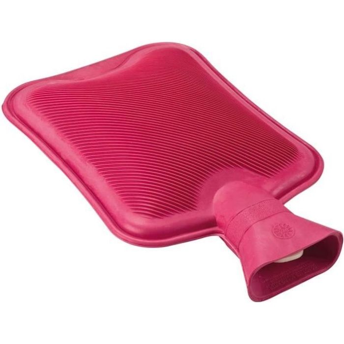 Bouillotte en caoutchouc naturel - 2 L