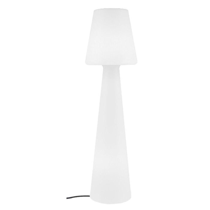 LOLA-Lampe de sol d'extérieur H110cm Blanc New Garden