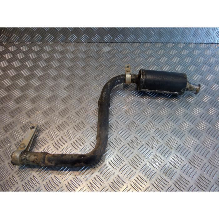 collecteur silencieux pot echappement modifie moto honda 125 sl