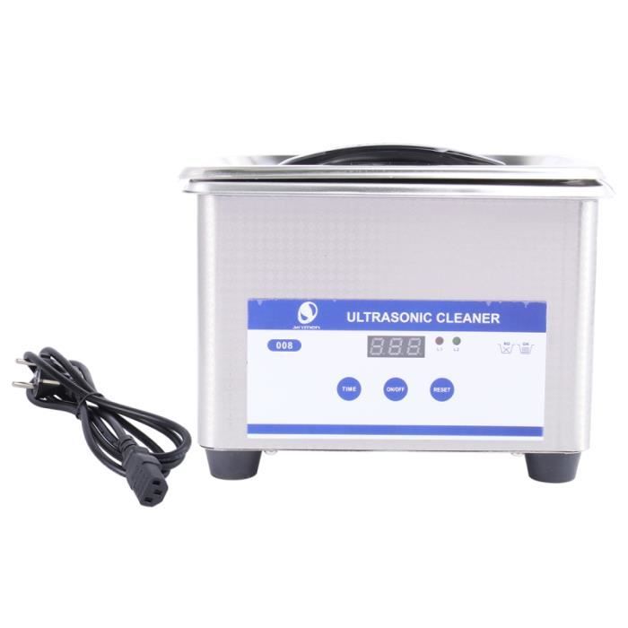 Nettoyeur ultrasonique à ultrasons 1 pc en acier inoxydable numérique Ultra Sonic pour laboratoire NETTOYEUR A ULTRASONS