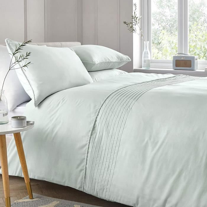 Serene Pom-Easy Soin Set Housse de Couette, Canard Œuf , Simple