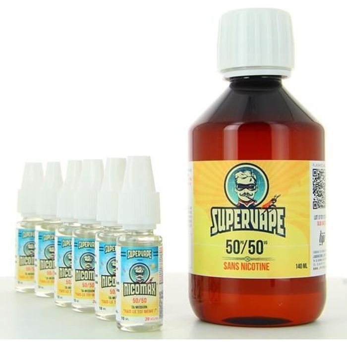 E-liquide Base Easy2Mix 50/50 6mg 200ml SuperVape