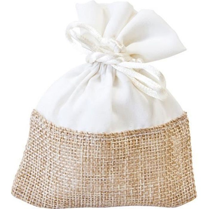 Contenant sachet toile et tissu (x4) REF/SC431