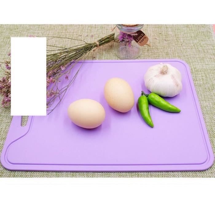 1 pc Planche à découper en silicone réversible de couleur flexible facile à nettoyer RANGE VERRE - PORTE-VERRE - RACK A VERRE