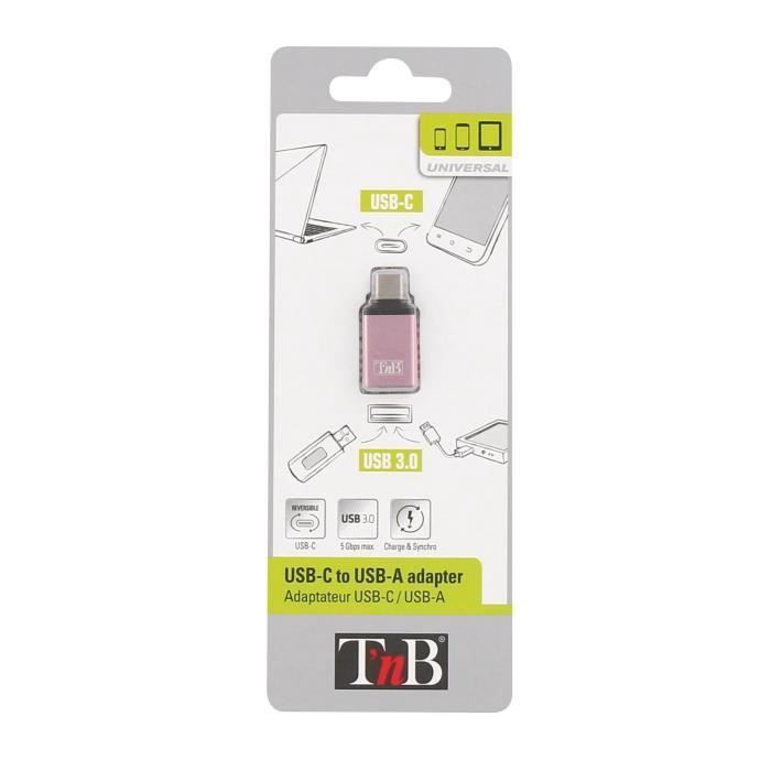TNB Adaptateur USB C vers USB-A 3.0 USB type C vers USB-A 3.0