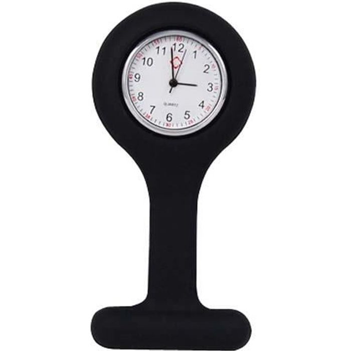 TRIXES Montre à gousset d'infirmière en silicon...