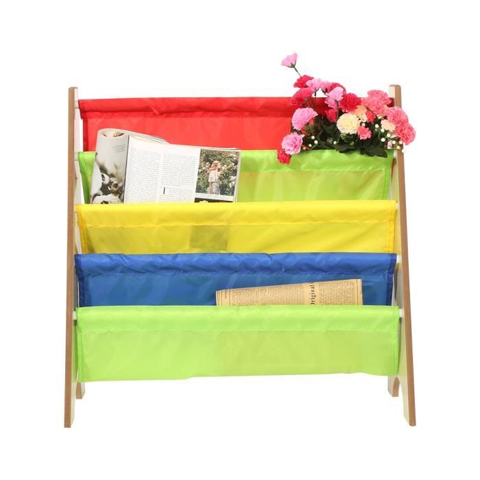 Bibliothèque Étagère à livres Stockage Support de rangement pour jouets / livre enfant