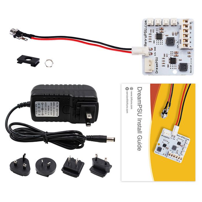 Alimentation PICO PSU 110V-220V 12v pour Sega Dreamcast