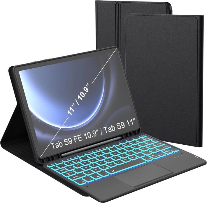 Étui Clavier Honor MagicPad 2 12,3" | Clavier Bluetooth Amovible 7 Couleurs Rétroéclairage