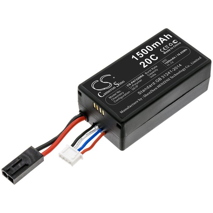 TECHTEK CS-PAT220RX Batterie compatible avec AR.Drone 2.0 remplace