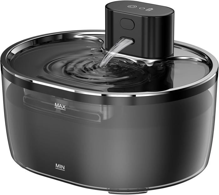 Meilleurs prix pour Fontaine A Eau Chat Sans Fil,3,2L Fontaine À Eau Pour Chat À Pile,Fontaine Eau Chat Detecteur De Mouvement