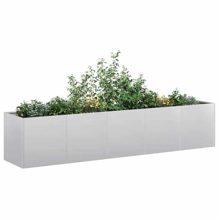 vidaXL Jardinière Acier Galvanisé - vue 6