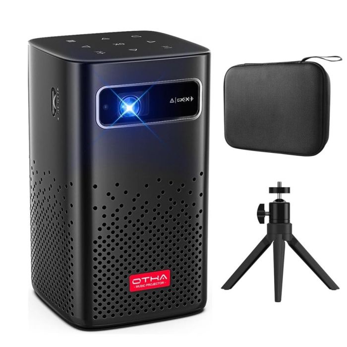Mini Videoprojecteur 4K Portable Batterie Intégrée 300 Pouces Android WiFi HDMI YONIS
