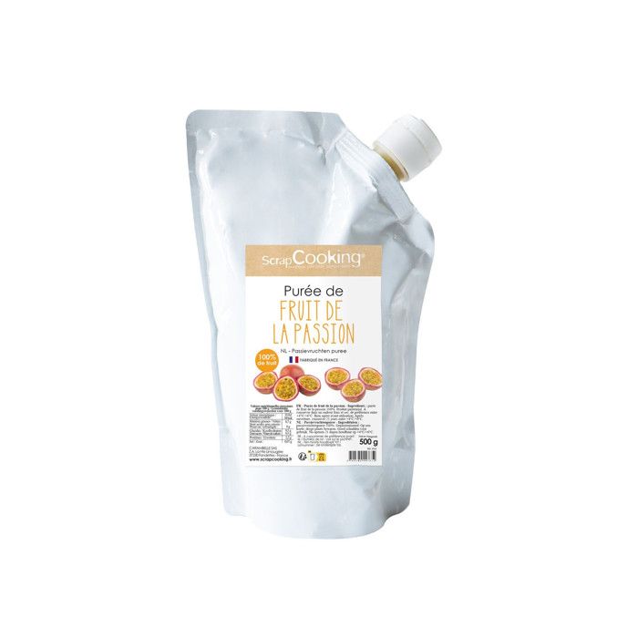 SCRAPCOOKING PURÉE DE FRUIT DE LA PASSION - 500 G