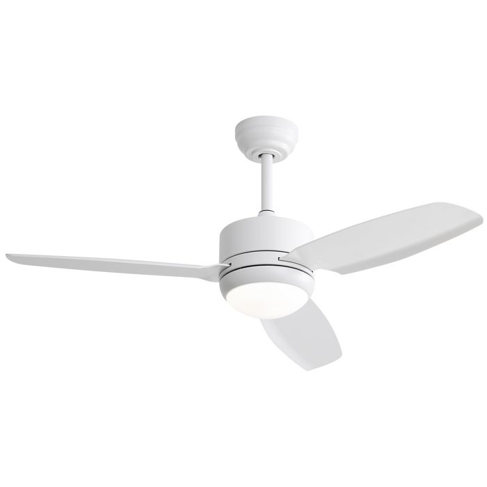 46 Inch New Design Ceiling Fan with Lights 3 ABS Blades 6-speed DC Motor - Zynthorixzz