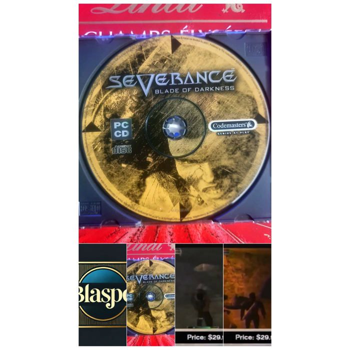 Codemasters Severance Blade Of Darkness – Jeu PC – Cd Seul – Sans Boîtier – Action Rpg