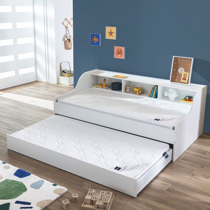 Matelas enfant lit tiroir 90x190 cm en mousse primo ferme Bultex