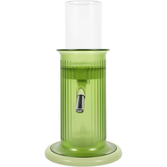 Distributeur deau Automatique en Polypropylène et Verre Design Pratique et Étanche pour Hamster Debout