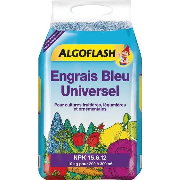 ALGOFLASH - Engrais bleu universel 10kg