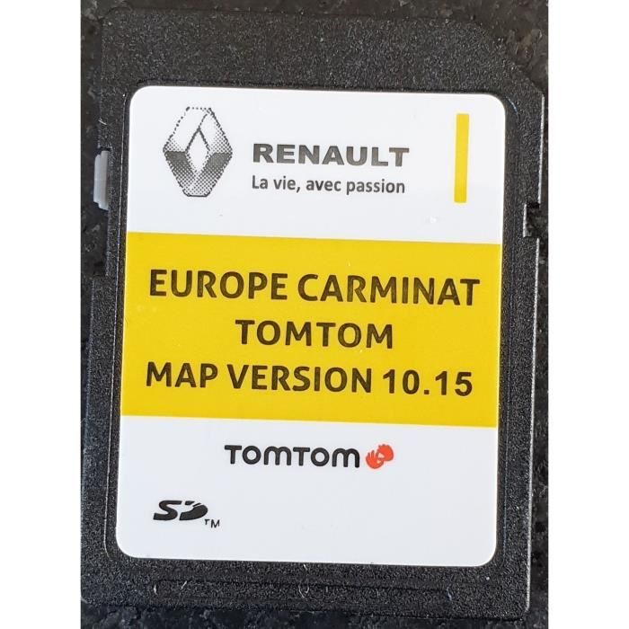 Carte SD GPS Europe 2019 - 10.15 - Renault TomTom Carminat - Cdiscount Auto