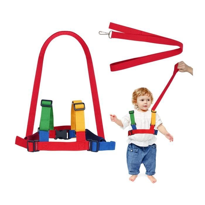 Harnais Sécurité Enfant Anti-perte - Coton Respirant, Réglable - Pour Shopping, Marche, Voyages - Laisse Sac à Dos