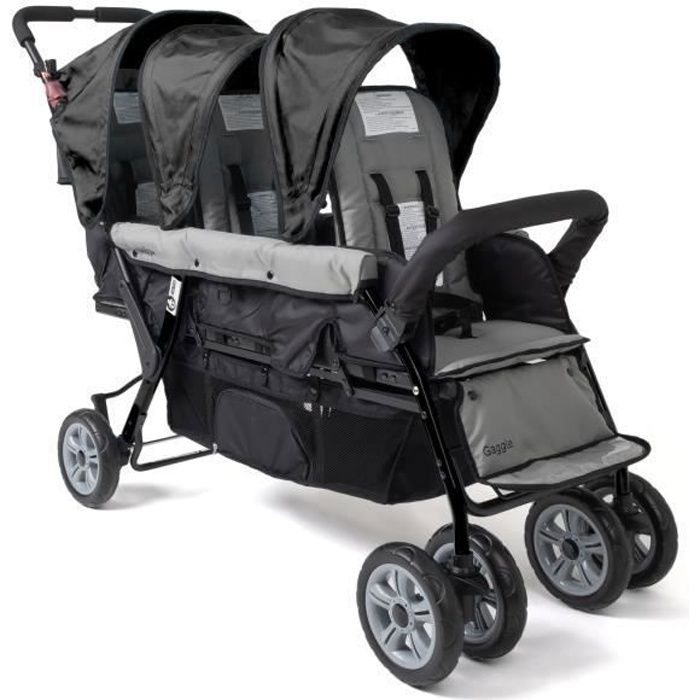 GAGGLE Compass Poussette triple noire Cdiscount Puericulture Eveil bebe