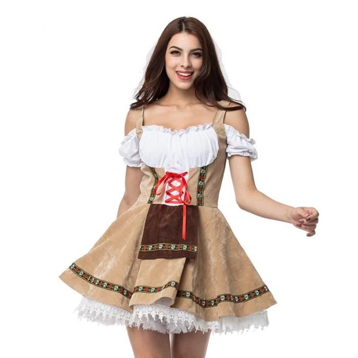 Tenue bavaroise femme discount