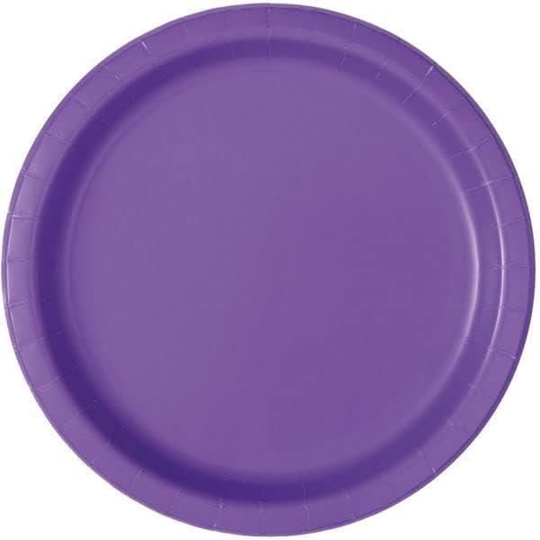 Assiettes En Carton Thème Construction - Lot De 8 - Diamètre 23 Cm - Sans Plastique, écologiques - Pour Anniversaire Enfant