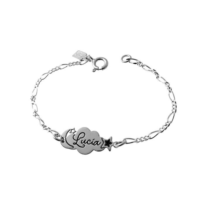 Gourmette Bracelet En Argent 925m 13 5cm Loi Sur Les Enfants Nom Personnalisable Detail Nuage Etoiles Lune Enregistrement Inclus Achat Vente Bracelet Gourmette Gourmette Loi Argent 925m Argent Argente Cd Gourmette Bracelet En Argent 925m 13 5cm Loi Sur Les Enfants Nom Personnalisable Detail Nuage Etoiles Lune Enregistrement Inclus Achat Vente Bracelet Gourmette Gourmette Loi Argent 925m Argent Argente Cd