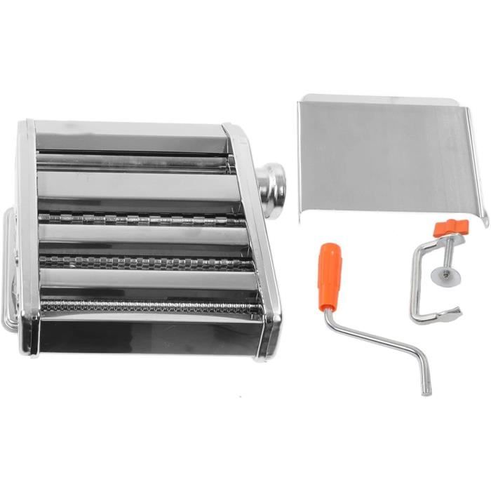 Machine à Nouilles Manuelle En Inox - 5 Embouts Pour Pâtes Fraîches (udon, Ramen, Spaghetti...) - Facile à Utiliser