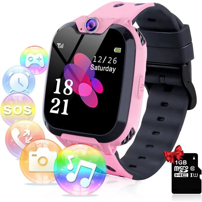 Montre Connectée Enfant - Smartwatch Téléphone Intelligente avec 17 Jeux,  Appel, SOS, Musique, Appareil Photo, Lampe de Poche, Revei - Cdiscount  Téléphonie