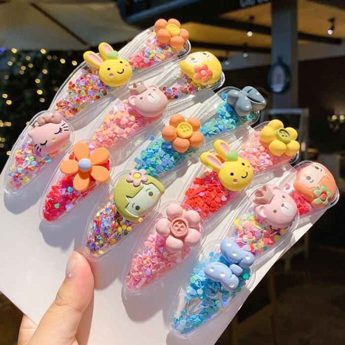 Enfants Bebe Epingle A Cheveux Mignon Arc En Ciel Nuage Epingle A Cheveux Fille Creme Glacee Fruits Fleur Coif Ts Cdiscount Au Quotidien