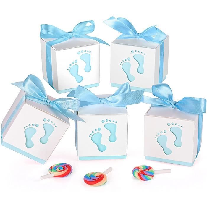 50 Pièces Papier Boite Bonbons Coffret Cadeaux,Boîte Cadeau
