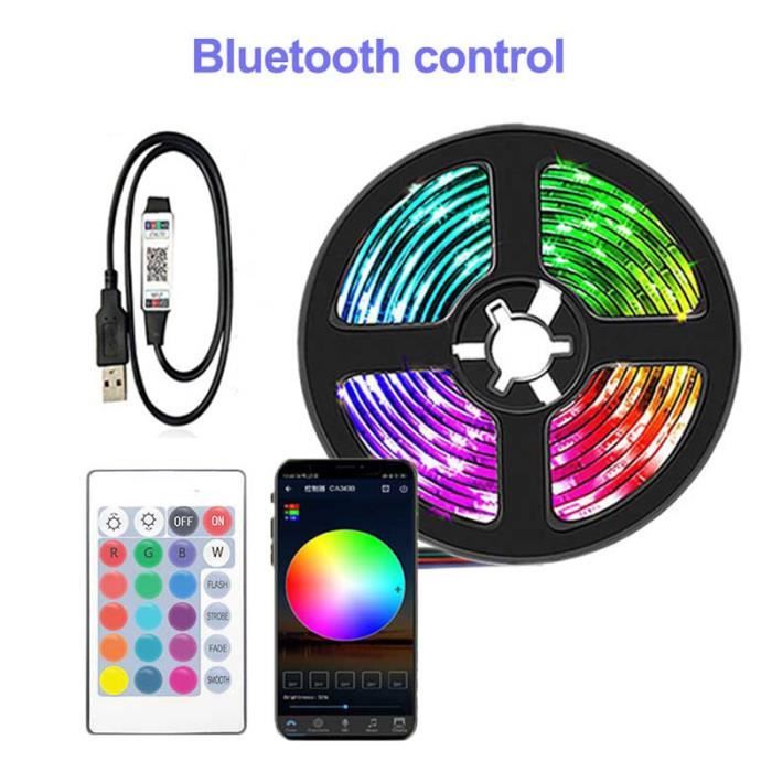 Barre LED LuminKing RGB Musicale - Synchronisation Lumière Et Son, Portable Et Rechargeable USB