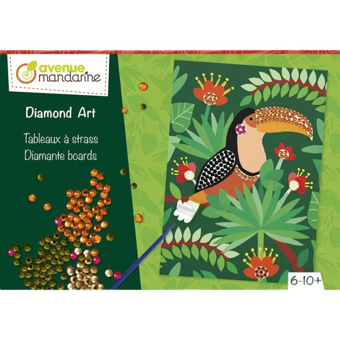 Boîte Créative Enfant My Mandarine - 3 Décors 3D à Plier Et Décorer, à Partir De 6 Ans, Activité Manuelle